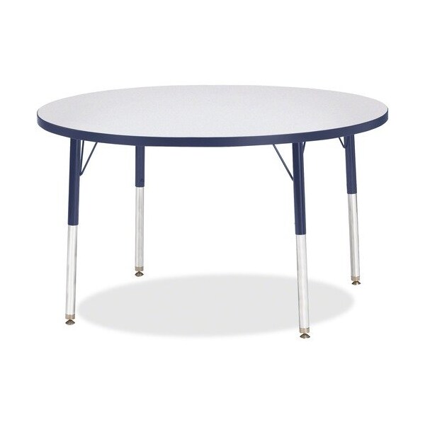 Jonti-Craft TABLE, ACTIVITY, 42inRND, GY/NY JNT6468JCE112 - main